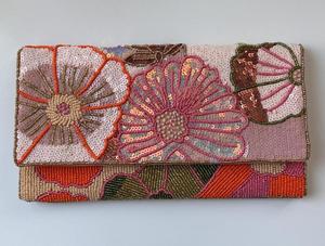 Bolsa de Almacenamiento Rectangular Floral Bohemia con Cuentas Hecha a Mano HASAN CRAFT, 100% Algodón, Capacidad 3L+, Diseño Cosido Multifuncional, Color Crema - Product Image 6