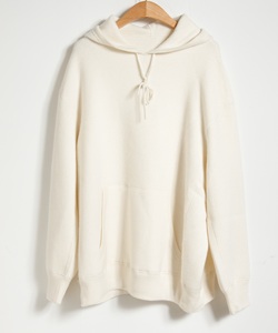 Sweat à capuche pour homme en coton biologique épais, coupe classique, col ras du cou, épaules tombantes, logo personnalisé, impression numérique, écologique, teinture unie - Product Image 5