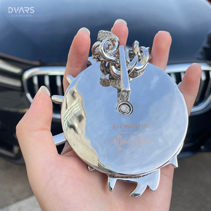 จี้เพชรโมอิสซาไนต์ VVS1 คุณภาพพรีเมียม ประดับเงินแท้ 925 เคลือบสีเรืองแสงในที่มืด สไตล์ฮิปฮอปสุดหรู พร้อมใบรับรอง - Product Image 4