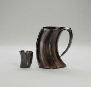 แก้วน้ำวัววิกกิ้งพรีเมียมทำมือจาก Curio Craft - Product Image 3