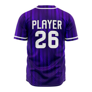 Full Button Baseball Jersey Custom Uniform Shirt for <b>Clubs</b> Distributors and Wholesale Teamwear Sportswear Buyers - Product Image 6