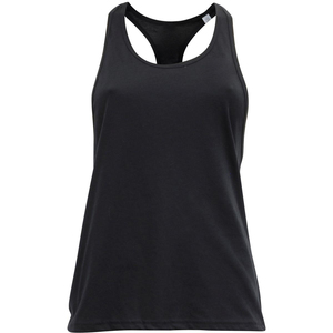 Women's <b>Black</b> Woven Eco-Friendly Spandex/Polyester High Quality 180g Sexy Club Scoop Neck <b>Tank</b> <b>Top</b> Casual Solid Color Short - Product Image 5