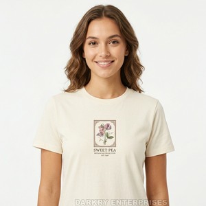 Mandala Heart Women T-<b>Shirt</b> <b>Boho</b> Graphic Tee White Cotton Short Sleeve Top Manufacturer Custom Yoga Clothing OEM Apparel - Product Image 2