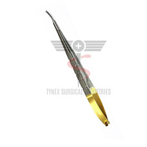 Ensemble de micro-porte-aiguilles, ciseaux et pinces Castroviejo en acier inoxydable, instrument chirurgical manuel, approuvé CE ISO, réutilisable - Product Image 2