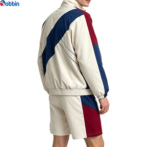 BOBBIN INDUSTRIES Conjunto Deportivo de 2 Piezas para Hombre, Verano, Resistente al Viento, Poliéster/Nailon, Cintura Elástica, Secado Rápido, Ligero y Transpirable - Product Image 1