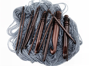 Ganchos de Crochet de Madera de Primera Calidad, Agarre Cómodo, Herramientas de Manualidades Duraderas para Tejer y Proyectos con Hilos - Product Image 2