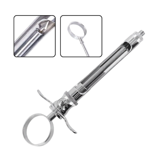 กระบอกฉีดยาดูดเสมหะสำหรับทันตกรรม สแตนเลสสตีล ใช้ซ้ำได้ - Product Image 4