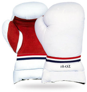 Gants de boxe en cuir à doigts entiers avec fermeture à lacets pour adultes, équipement d'entraînement, gants de sport de haute qualité pour la salle de sport - Product Image 6