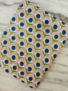 Tela de Algodón Hecha a Mano en India, Tela Estampada a Mano Sanganeri de Jaipur, Material para Confección de Vestidos - Product Image 5
