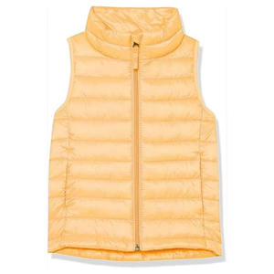 Blouson d'hiver sans manches pour homme de haute qualité, col montant, logo imprimé sur le devant, vêtement d'extérieur décontracté personnalisé - Product Image 1