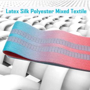 Bandas de resistencia de tela con diseño personalizado, bandas elásticas antideslizantes de látex para entrenamiento de cadera, para glúteos y caderas, fabricante OEM - Product Image 2