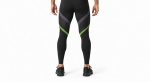 Leggings de compression MMA pour hommes, longueur intégrale, taille mi-haute élastique, séchage rapide, respirants, pour yoga, gym et entraînement, durables - Product Image 5