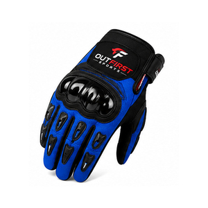 High Quality Motorbike Leather Breathable Riding Glove Motorcycle <b>Bike</b> Racing Gloves for Men's - Product Image 4