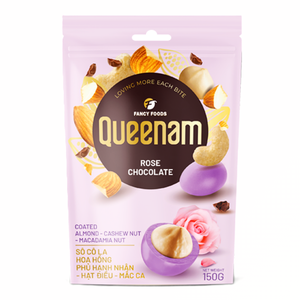 Factory Direct Supply HALAL OEM/ODM High Quality Dragee <b>Chocolate</b> Rose <b>Chocolate</b> Coated Almond Cashew Macadamia Nuts 150G Hot - Product Image 1