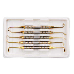 Kit d'implants dentaires manuels Astrin en acier inoxydable, instrument d'ostéotome et d'expansion osseuse fiable pour le rehaussement du sinus MOL - Product Image 1