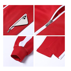 Top Trendy Casual Tracksuits for <b>Men</b> Newest Style Custom Logo Spandex / Cotton Heavyweight Breathable Tracksuit For <b>Men</b> - Product Image 5