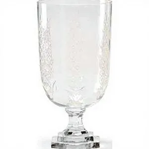 Jarrón de Cristal Azul para Mesa con Diseño de Relieve Griego, Estilo Art Deco, para Compromiso, Diwali, Hecho a Mano, Ecológico, Pieza Decorativa - Product Image 4