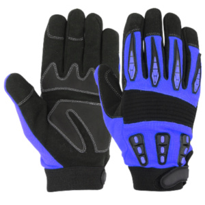 Heavy Duty Construction Safety Gloves Reinforced Synthetic Leather Amara Fireproof Anti Cut Functionality for Industrial Work - Product Image 4