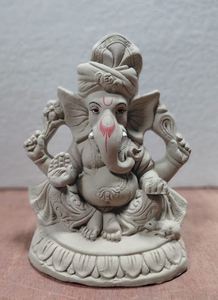 Ídolo de Ganesha Religioso Hecho a Mano, Decoración para Templo, Decoración para Sala de Oración, de Fabricante Indio a Precio de Mayoreo - Product Image 5