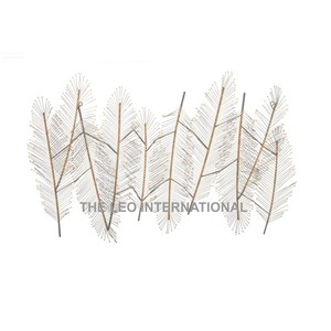 Arte de Pared Moderno de Aluminio Plateado en Forma Rectangular, Estilo Elegante de la India, Decoración de Hogar Hecha a Mano de Lujo - Product Image 4