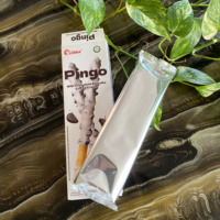 PINGO Bâtonnets de biscuits au chocolat au lait, en-cas vietnamien aux miettes de cacao, en vrac 49,5g