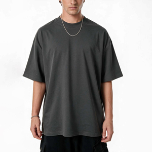 Camiseta Oversize de Algodón 2026, Corte Holgado, Cuello Redondo, Manga Corta, Transpirable, Suave, Estilo Urbano, Uso Diario, Secado Rápido - Product Image 5