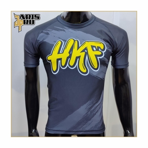 Rashguard de Compresión para MMA y BJJ - Spandex/Poliéster, Rashguard de Compresión BJJ No Gi, Fabricación Personalizada OEM - Product Image 1
