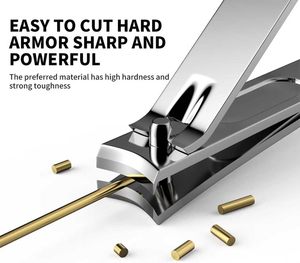 Cortauñas de Acero al Carbono de Alta Resistencia con Mandíbula Ancha para Uñas Gruesas, para Hombres y Mujeres, OEM - Product Image 3