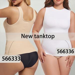 High Quality Woman's Bodysuit Seamless Tank <b>Top</b> Square Neck Body Shaper Fitness for Women Summer Underwear Shapers - Product Image 4