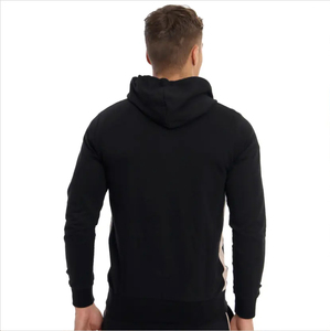 Conjunto Deportivo de Sudadera con Cremallera Negra para Hombre, Ropa Deportiva Personalizada para Gimnasio, Traje para Correr, Fabricante y Proveedor de Ropa al Por Mayor - Product Image 2