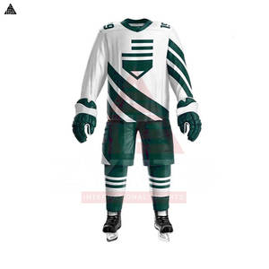 Uniformes de hockey sur glace de dernière génération, de qualité supérieure, en vente. Nouveau modèle, vêtements de sport d'équipe personnalisés, uniformes de hockey sur glace pour hommes. - Product Image 5