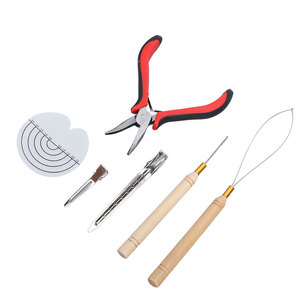 Kit de pinces à extensions de cheveux durables, ensemble d'accessoires de coiffure professionnels pour l'installation et le retrait, pour usage en salon - Product Image 5