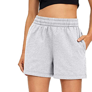 Shorts décontractés pour femmes, légers, imperméables, respirants, coupe-vent, écologiques, en spandex et polyester tricoté, taille élastique - Product Image 5