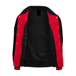 Vestes de style universitaire surdimensionnées respirantes de qualité supérieure en gros, avec logo personnalisé et service OEM - Product Image 2