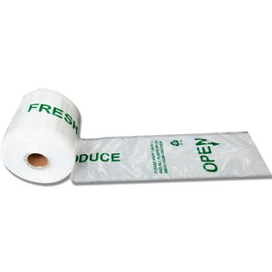 Bolsa Plana para Mercancía (Bolsa de Plástico con Fuelle Lateral y Asa Personalizada) LDPE Biodegradable de Alta Calidad para Vegetales - Product Image 4