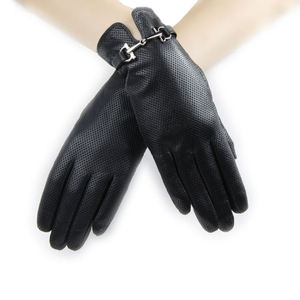 Gants d'hiver pour femmes Pure Spring, 100% cuir de mouton, simples, compatibles avec les écrans tactiles, chauds, pour la conduite et la tenue habillée - Product Image 5