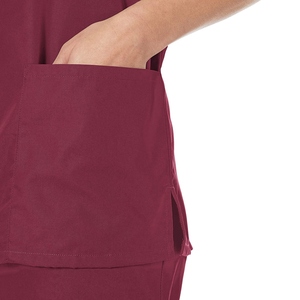 Ensembles d'uniformes médicaux pour infirmières, nouveau style, haut à fermeture éclair, pantalon de jogging extensible, tenue d'hôpital pour infirmières - Product Image 6