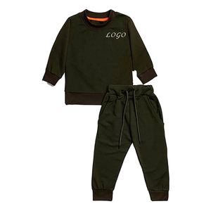 Chándal de Entrenamiento para Niños de Marca Privada, Tela de Poliéster Resistente, Diseño Personalizado, Suministro al por Mayor OEM para Mayoristas de Ropa Infantil - Product Image 3