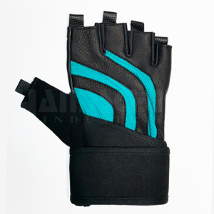 Gants d'entraînement demi-doigts antidérapants de qualité supérieure en cuir respirant pour le fitness et l'entraînement - Product Image 5