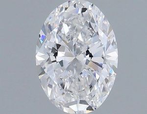 Ovale 0,51 ct D VVS2 Certificat IGI - Product Image 1