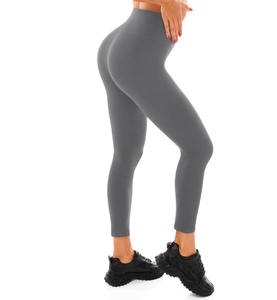 New Women's Leggings Elastic Waist Breathable Quick Dry Soft Fabric <b>Tummy</b> <b>Control</b> Exercise Gym Wear Yoga Pants 2025 - Product Image 1