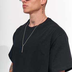 T-shirts pour hommes, prix de gros, design OEM, couleur personnalisée, grandes tailles, mode été, faible MOQ. - Product Image 2