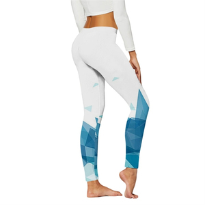 Leggings pour femmes à taille haute avec tissu extensible pour le yoga, la gym, la course à pied, confortables à porter au quotidien, vêtements de sport - Product Image 3