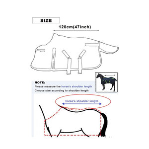 Nouvelle Arrivée en Gros 2026 – Couverture pour Cheval Légère et de Haute Qualité 100% Polyester, Personnalisable avec Logo Imprimé, Printemps/Automne - Product Image 4
