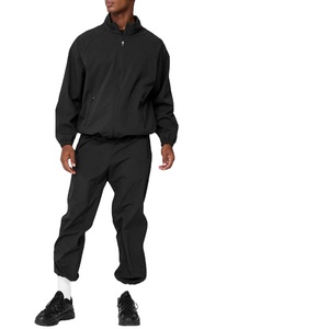 Conjuntos de chándal personalizados OEM para hombre, chaqueta cortavientos de nailon 100%, conjuntos de dos piezas, chaqueta cortavientos impermeable con logotipo personalizado 2026 - Product Image 2