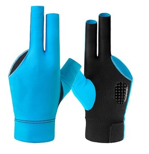 Guantes profesionales de billar para jugadores, guantes de control suave para tacos, guantes antideslizantes, ajuste cómodo, guantes de tres dedos para billar - Product Image 1