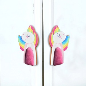 Tiradores de Madera de Acacia Hechos a Mano, Tiradores de Cajones Infantiles de Madera Natural con Diseño de Unicornio, Tiradores de Cómodas, Tiradores de Armarios de Cocina - Product Image 5