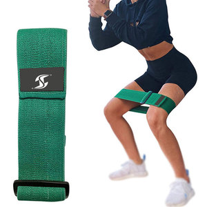 Banda Elástica para Ejercicios de Yoga en Casa, Banda de Resistencia para Cadera, Banda de Tela de Alta Elasticidad para Entrenamiento Físico - Product Image 1