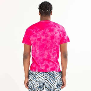 Camisetas Tie Dye de Manga Corta con Logotipo Frontal, 100% Algodón, Personalizadas al por Mayor, para Hombre, Estilo Veraniego, Lavado Ácido - Product Image 2