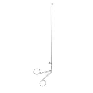 Pinces à micro-coupelles laryngées, port de lavage à angle gauche 9 3/4 (pouces), instruments chirurgicaux ORL en acier inoxydable CE Narham Enterprises - Product Image 5